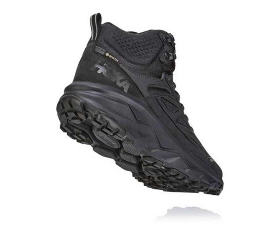 Hoka One One Wandelschoenen Heren - Challenger Mid Gore-Tex - Zwart - VG6852703